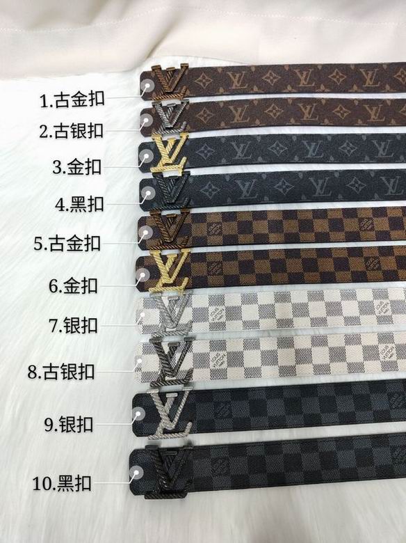 LV Belt 40mmX95-110cm 7D59